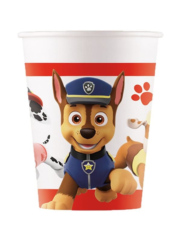 Paw Patrol wegwerp bekers