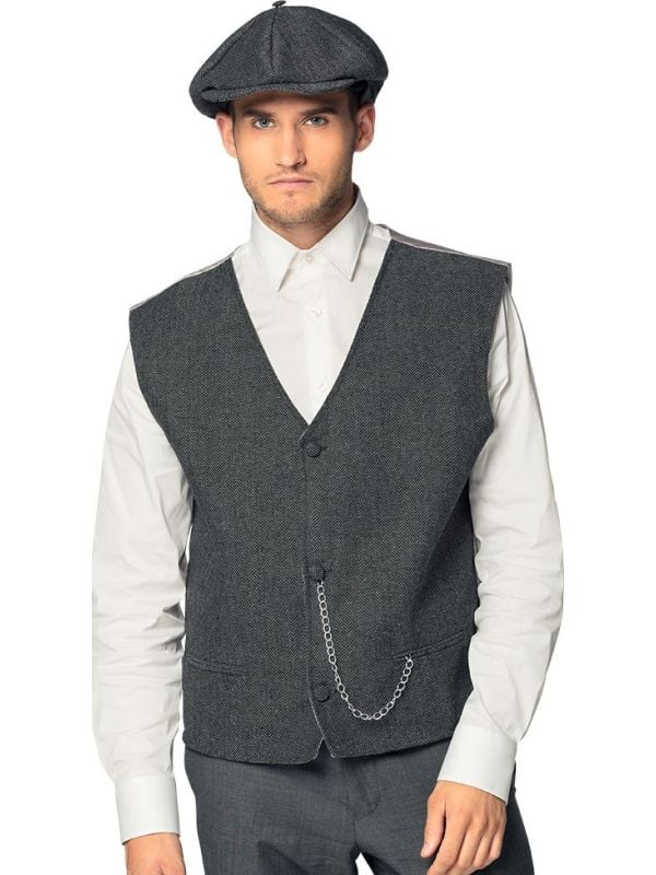 Peaky Blinders gilet met pet