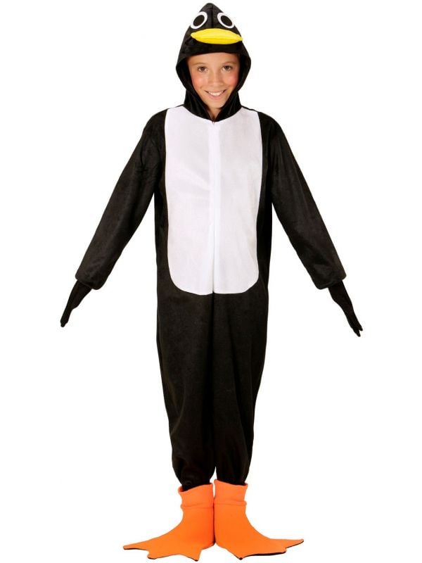 Pinguïn pak carnaval kind