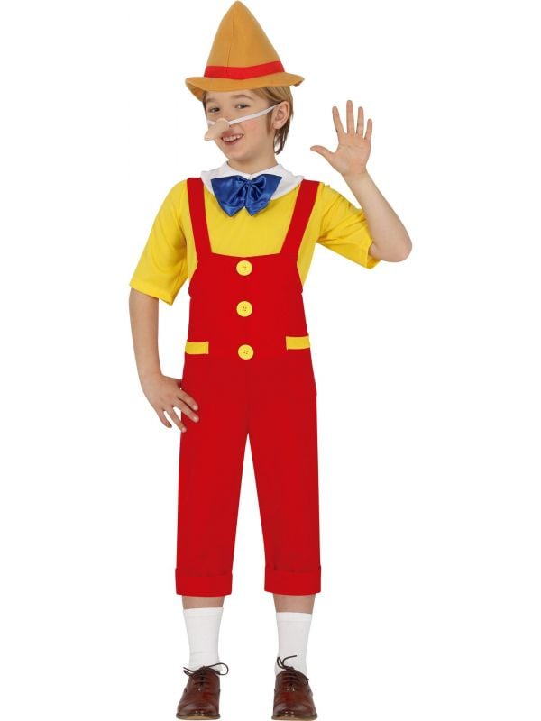 Pinokkio outfit jongen