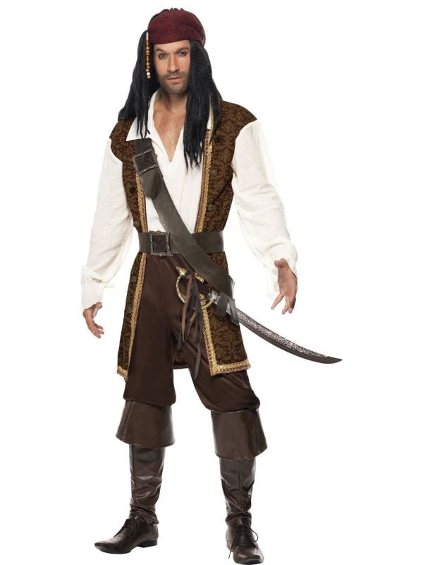 boog Majestueus Bedenk Piraat heren outfit | Feestkleding.nl