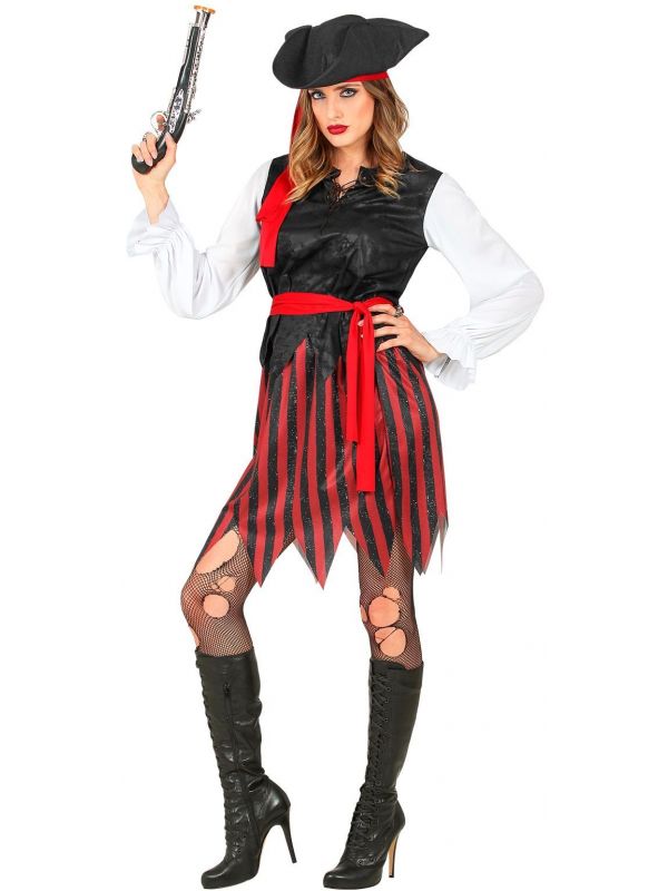 Piraat jurk dames