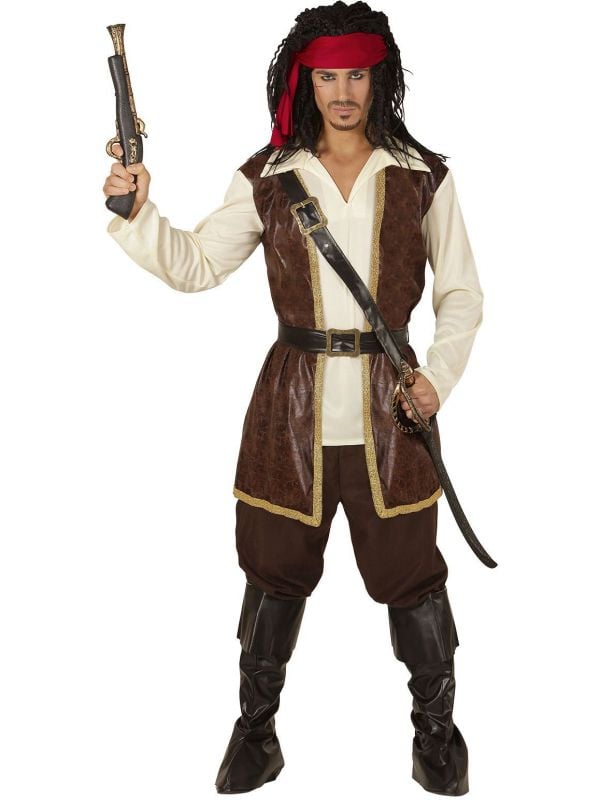 Piraat kostuum heren
