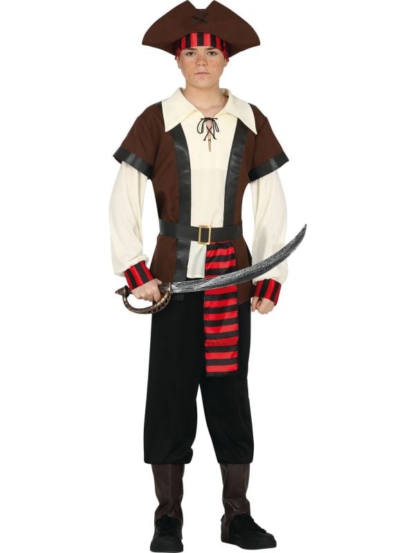 Piraat outfit jongens