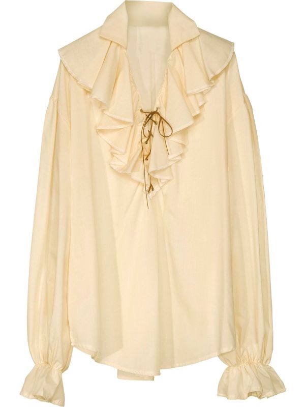 Piraten blouse beige