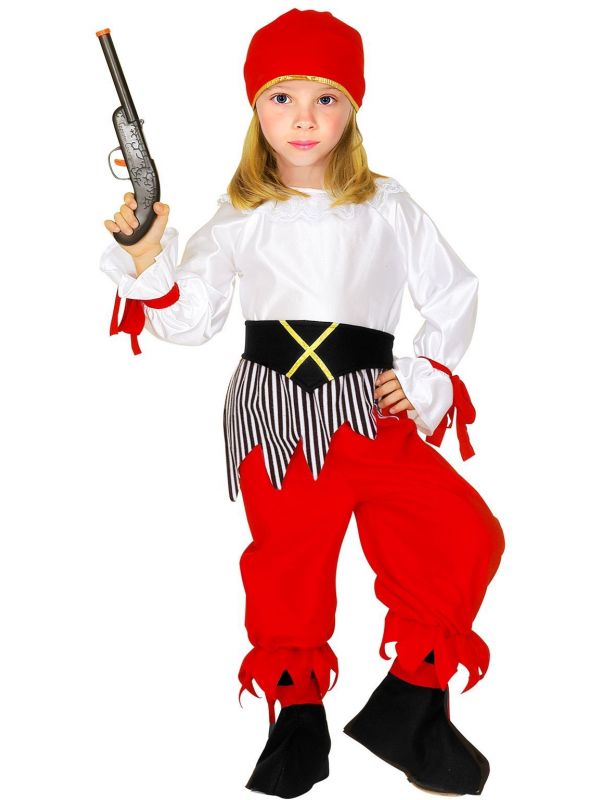 Piraten carnaval pak meisjes