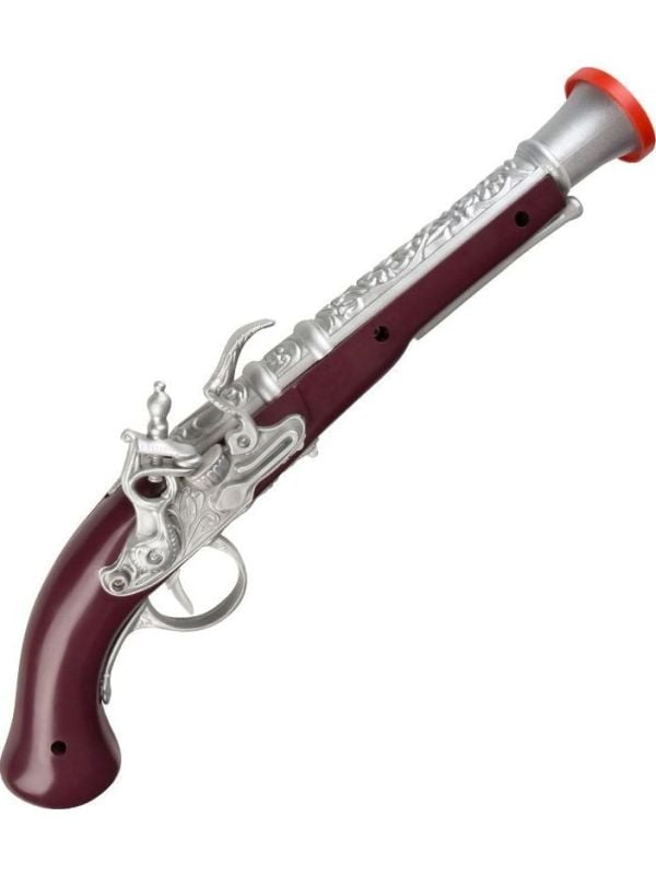 Piraten flintlock pistool bruin