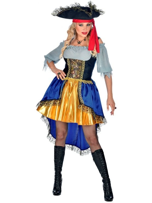 Piraten jurk vrouw