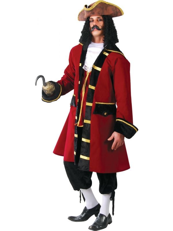 Piraten kapitein kostuum