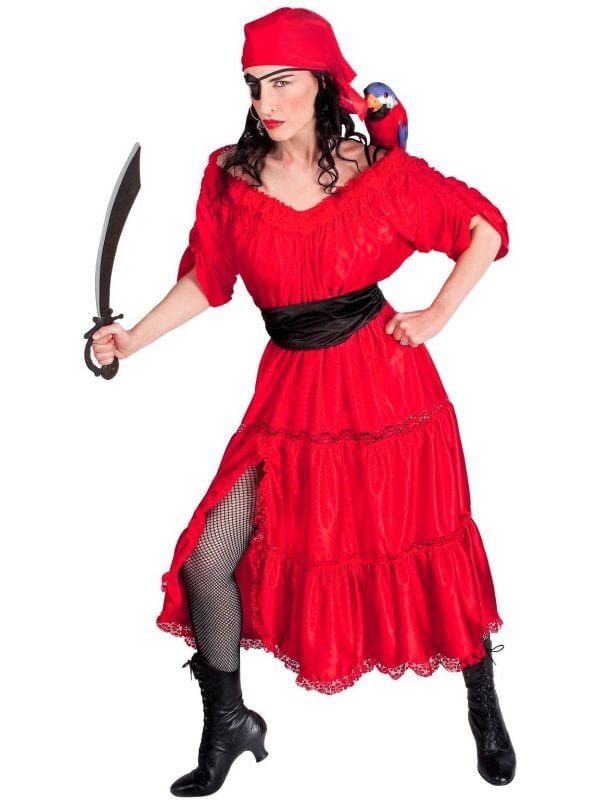 Piraten kleding vrouw