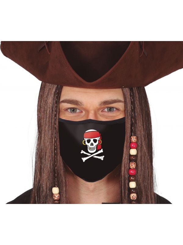 Piraten mondmasker