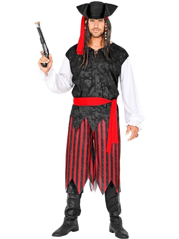 Piraten outfit heren caribisch