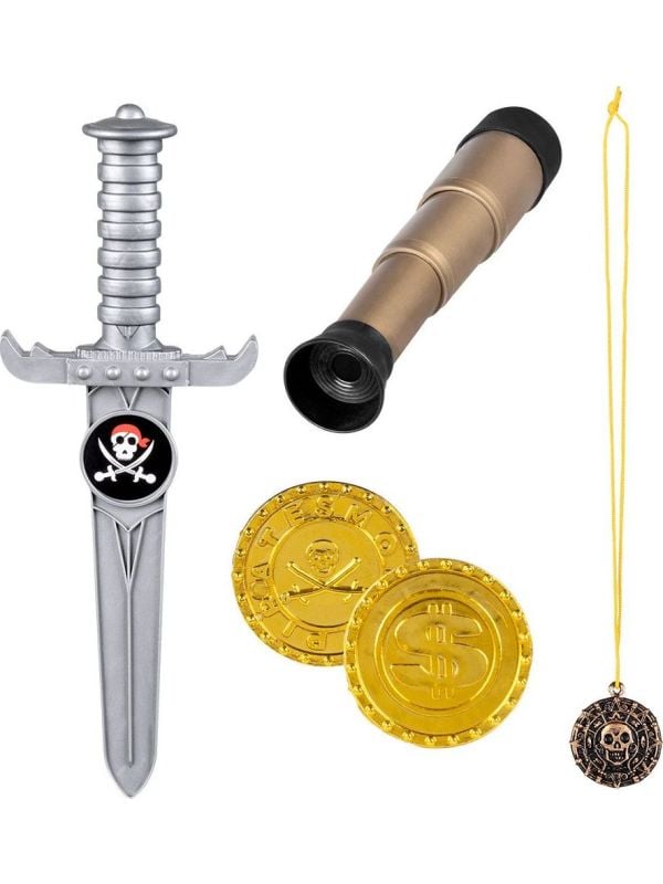 Piraten thema accessoires set