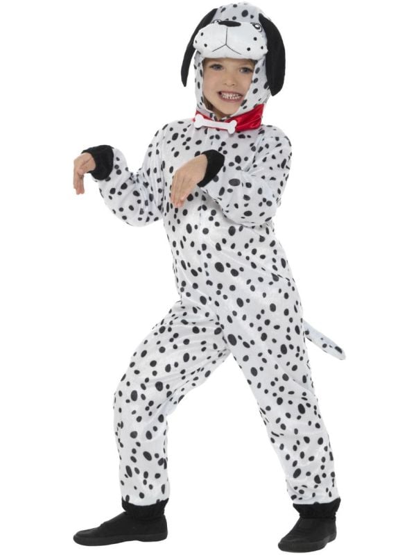 Pluche dalmatier kind onesie