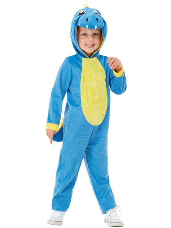 Pluche dino kleuter onesie