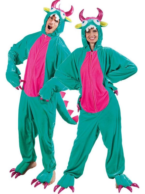 Pluche monster onesie unisex