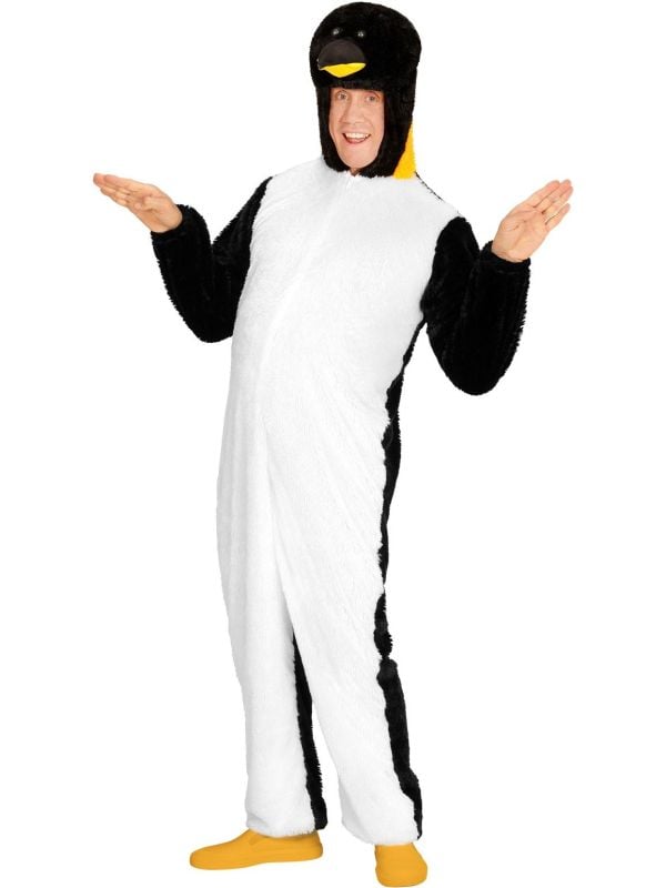 Pluche Onesie pinguïn