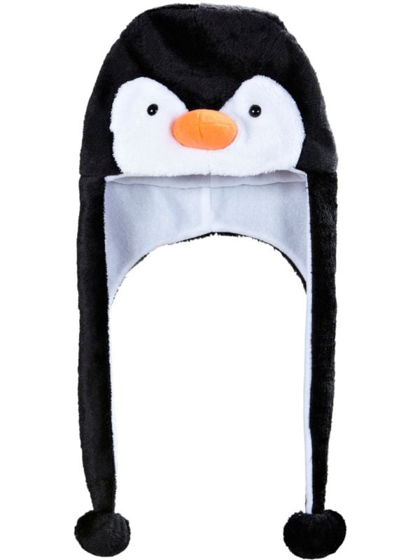 Pluche pinguïn muts