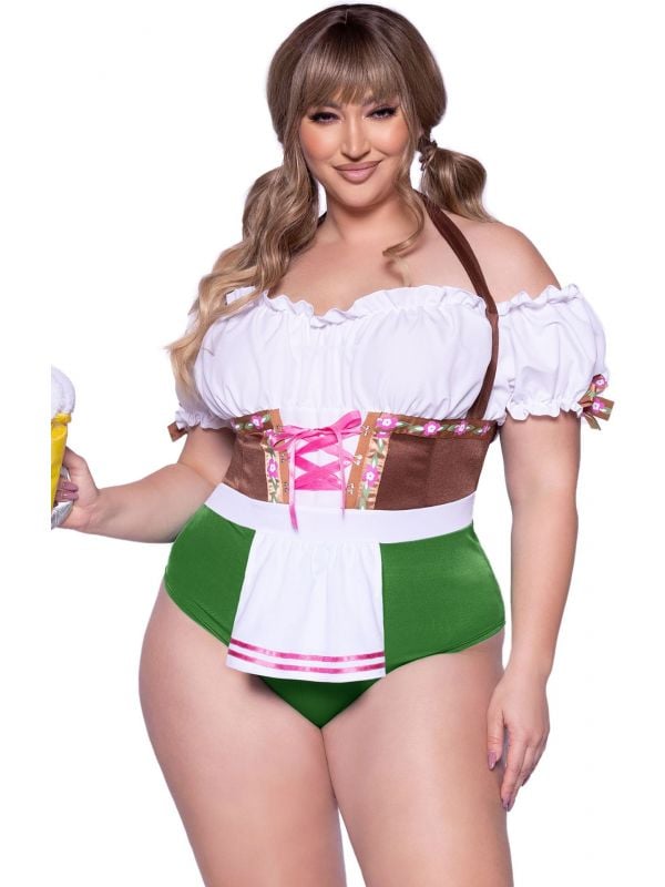 Plus size Tiroler Oktoberfest outfit