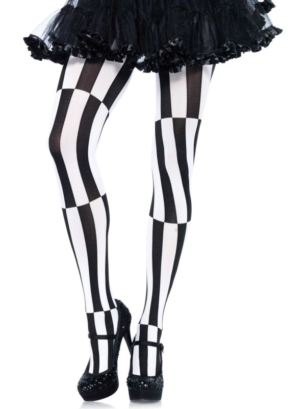 Plussize optische illusie panty main product photo