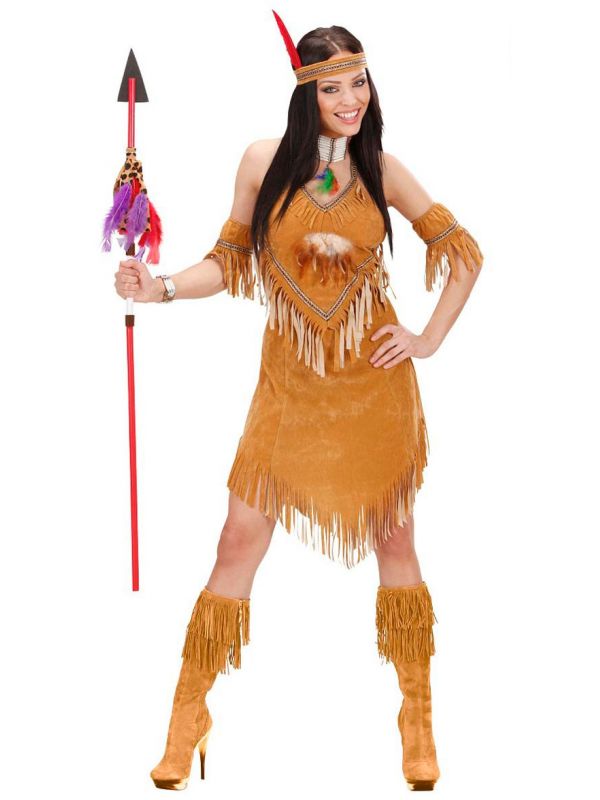 Pocahontas indiaan kostuum
