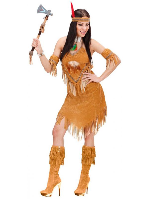dauw piano vitamine Pocahontas indiaan kostuum | Feestkleding.nl