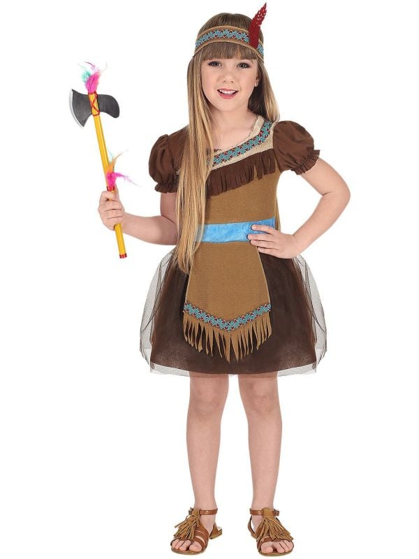 Pocahontas indianen outfit meisje