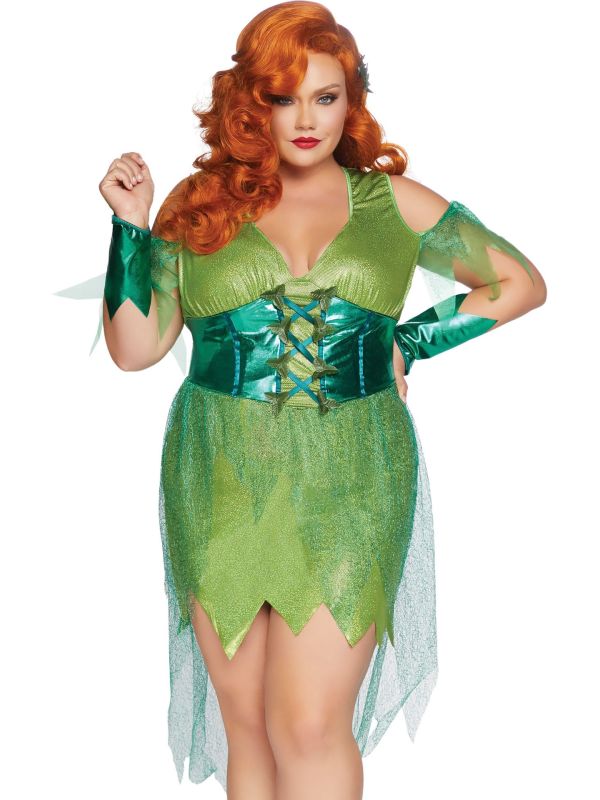 Poison Ivy plussize jurkje main product photo