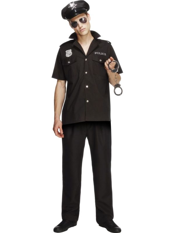 Police pak mannen zwart main product photo