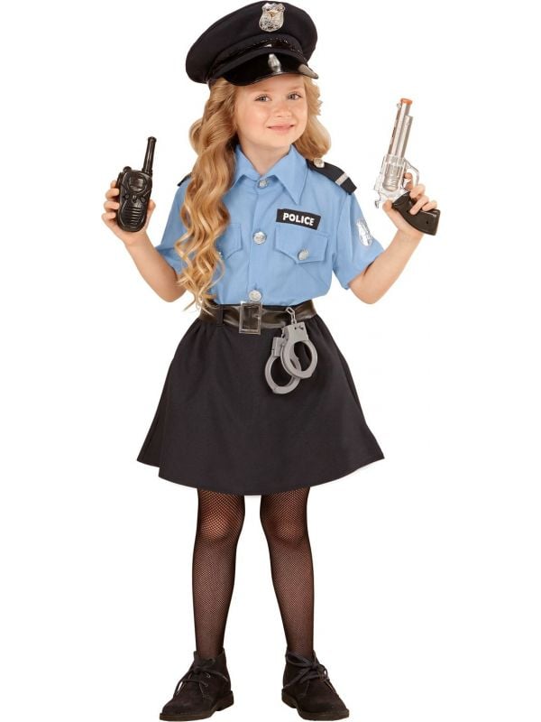 Politie kostuum meisjes