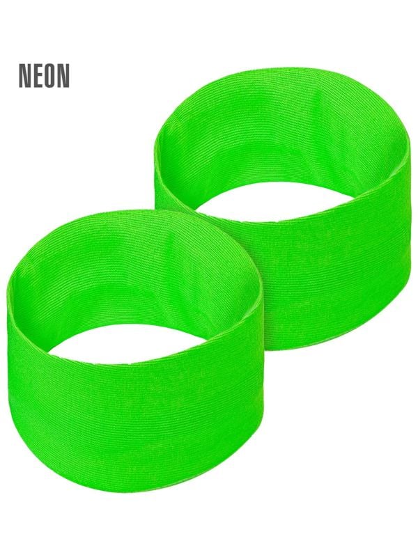 Polsbandjes neon groen 90s