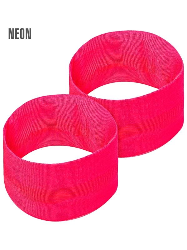 Polsbandjes neon roze 90s