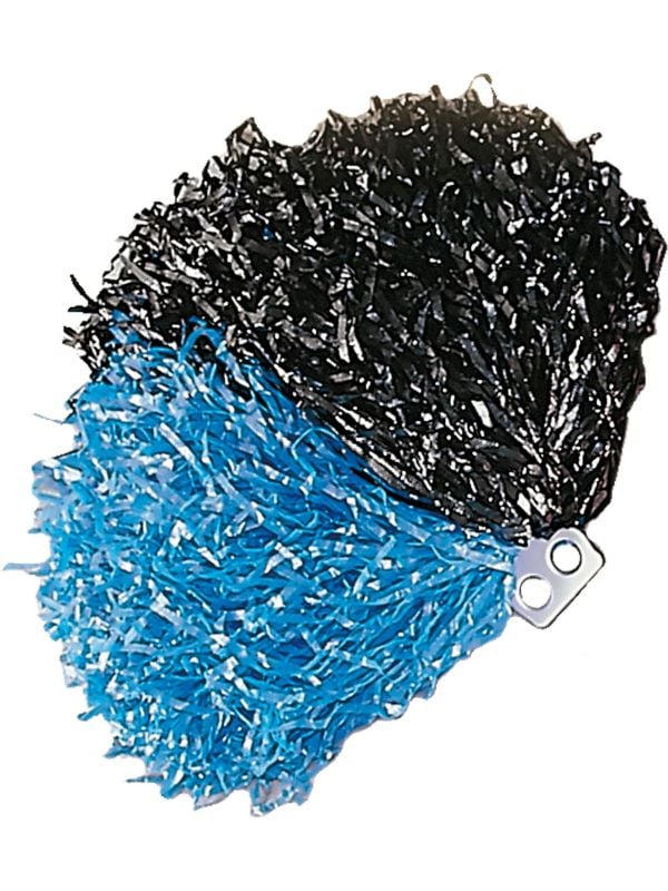 Pom Pom zwart blauw