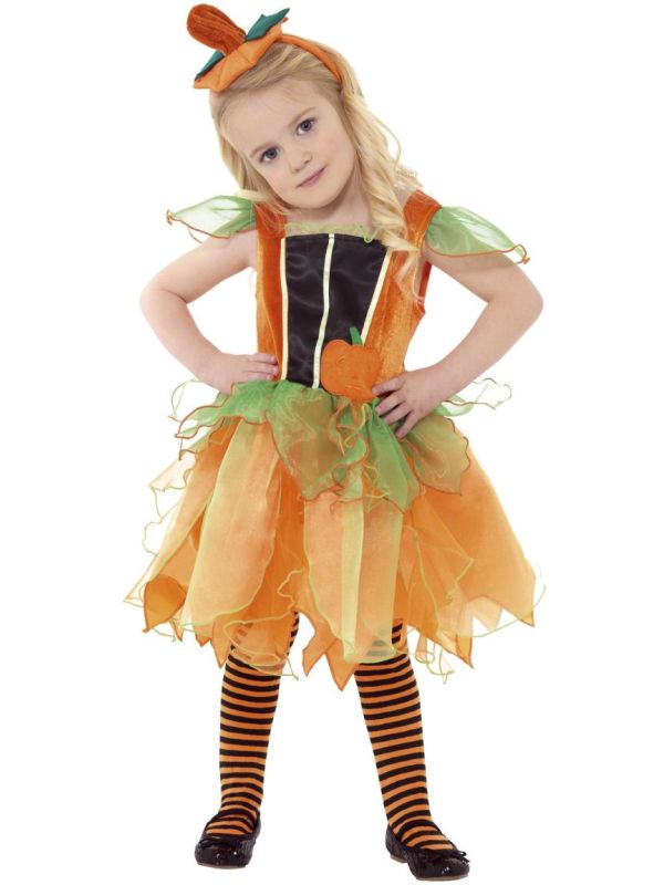 Pompoen fee meisjes outfit main product photo