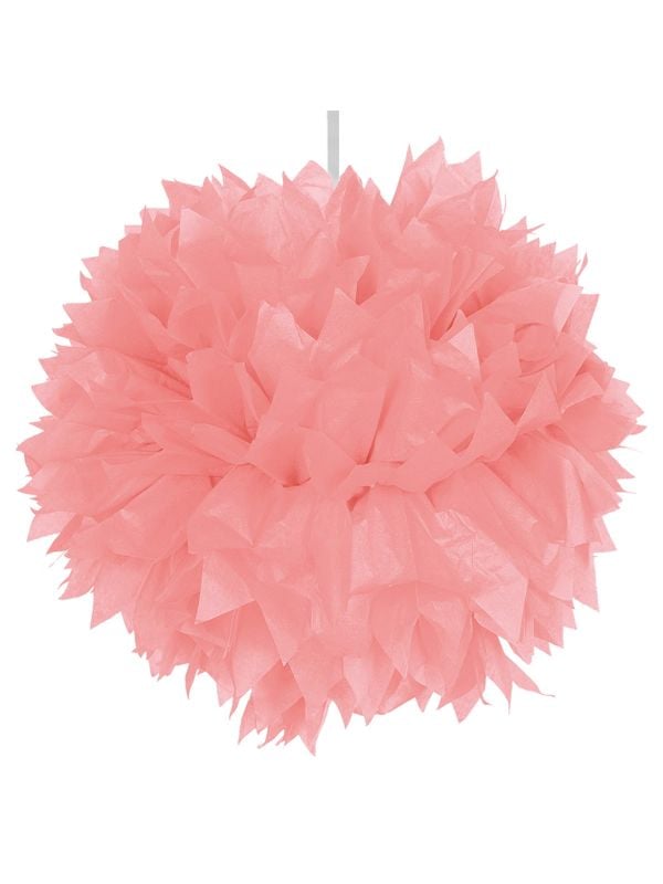 Pompom hanger roze 30cm