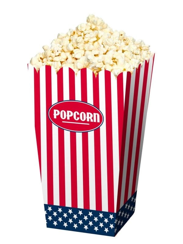 Popcornbakjes USA thema feest