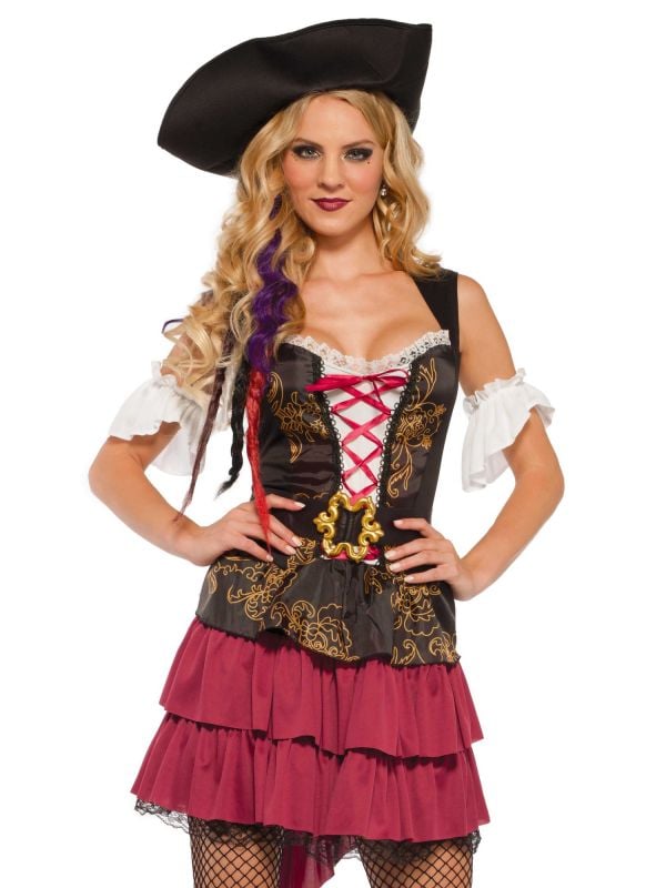 Piraten jurk carnaval legavenue