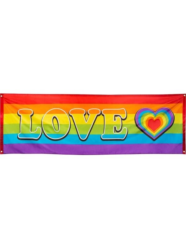 Pride regenboog thema banner