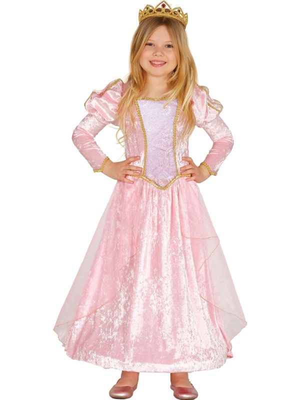 Prinsesjes jurk roze