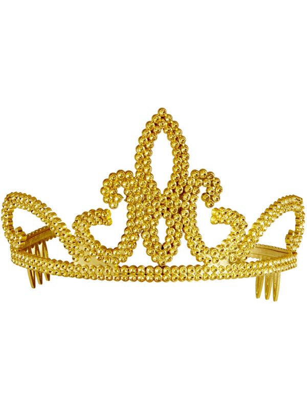 Prinsesjes tiara goud main product photo
