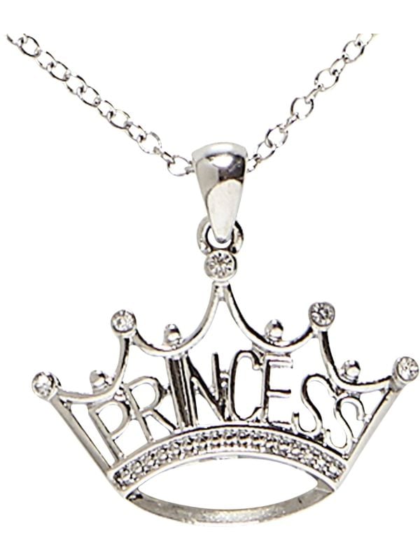 Prinsessen ketting met kroon