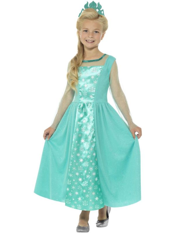 Prinsessenjurk meisjes blauw main product photo