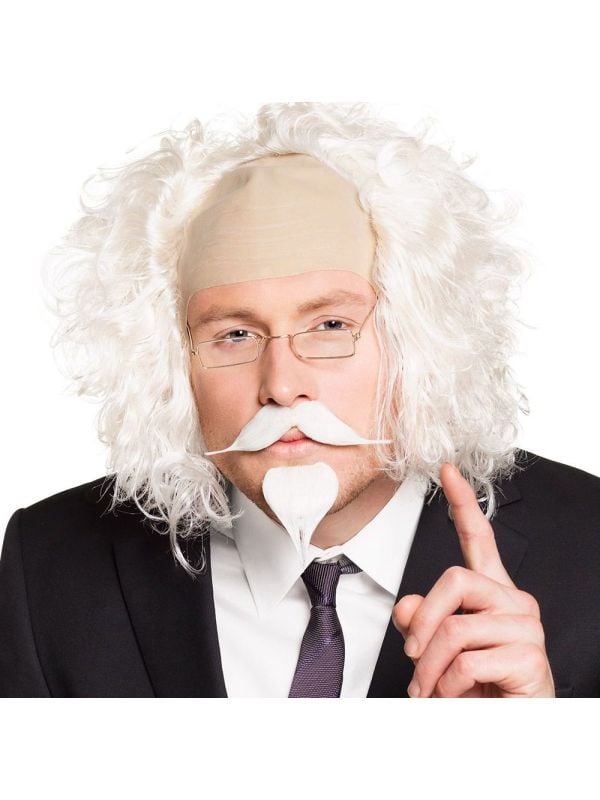Professor puntsnor met sikje wit main product photo