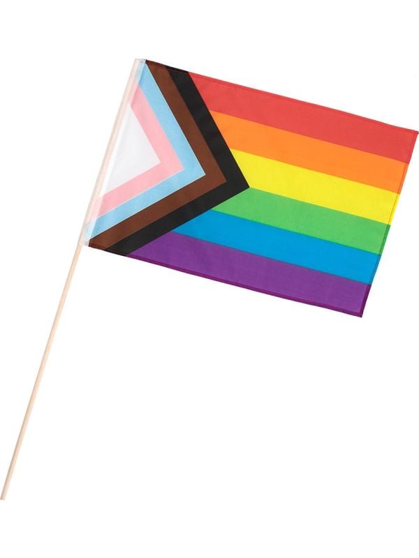 Progress regenboog zwaaivlag