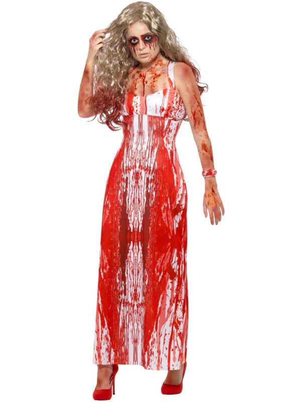 Prom queen bloederige kostuum main product photo
