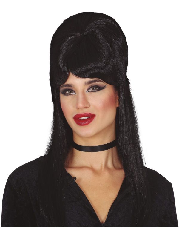Pruik Amy Winehouse zwart main product photo