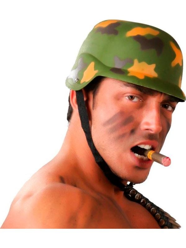 Rambo legerhelm camouflage