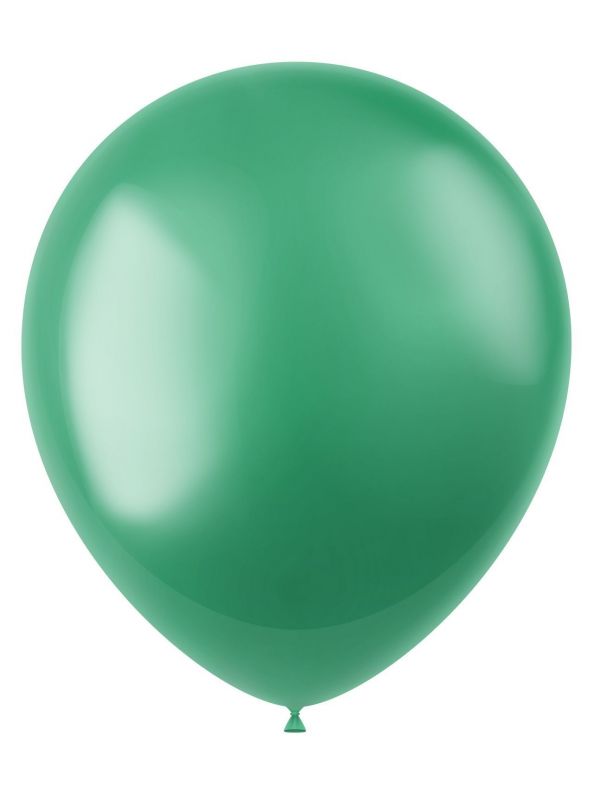 Regal groene metallic ballonnen 50 stuks