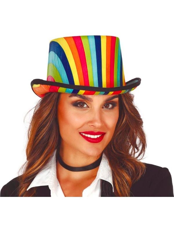 Regenboog hoedje carnaval main product photo