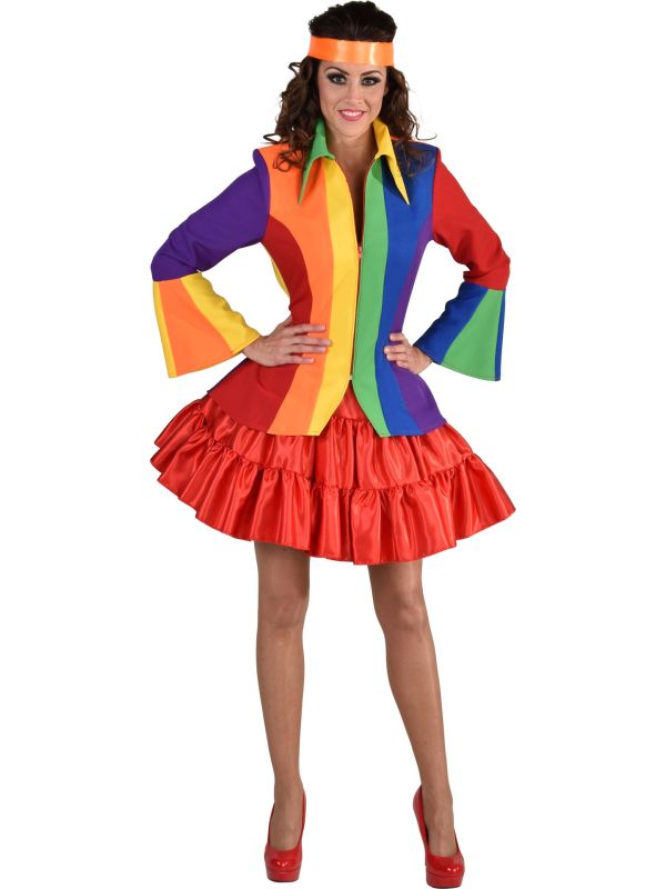 Regenboog jasje vrouwen main product photo